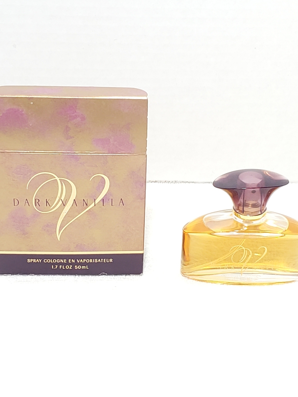 Vintage Coty Dark Vanilla Spray Cologne 1.7 oz 50ml Women Perfume Discontinued